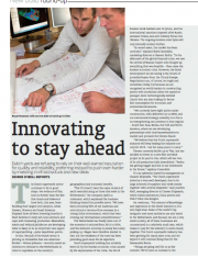 Focus - Innovating to stay ahead