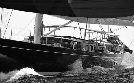 Yacht TC127 SY Atalante, Antibes.Photo Rick Tomlinson